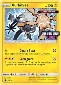 SM Black Star Promos Xurkitree Pokémon card